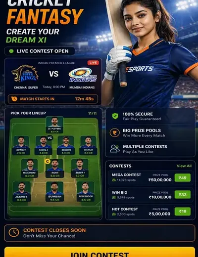 Superbet888 (super bet) fantasy cricket & matchday visual 3
